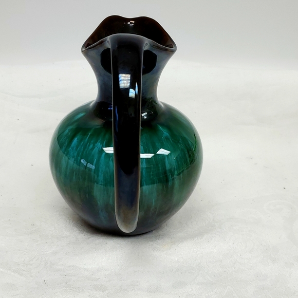 - BlueMountain Pottery small redware  pitcher - Picture 3 of 7